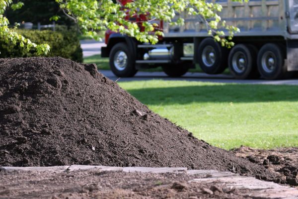 Yard Dirt Delivery in Brandon