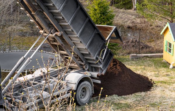 Yard Soil Delivery in Brandon