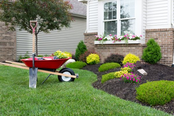 Flower Bed Installation in Brandon
